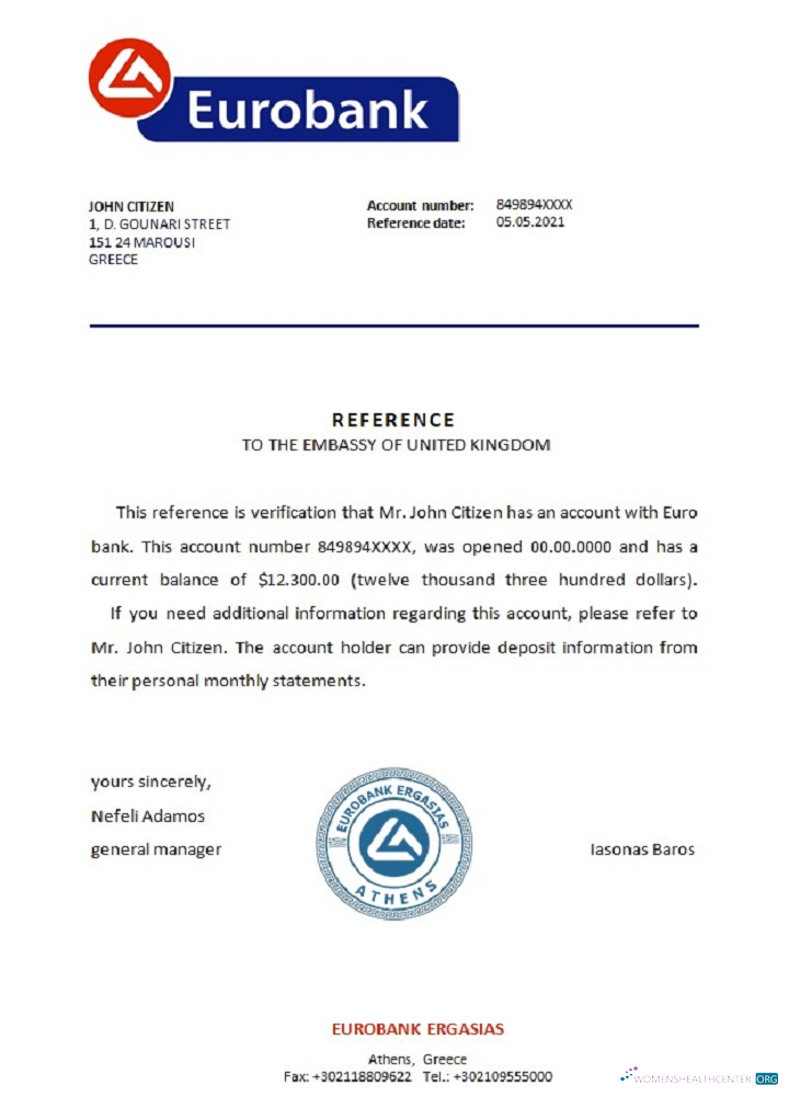 Download Greece Eurobank reference Photoshop template